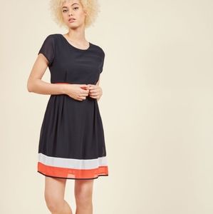 ModCloth Colorblocking A line dress, M